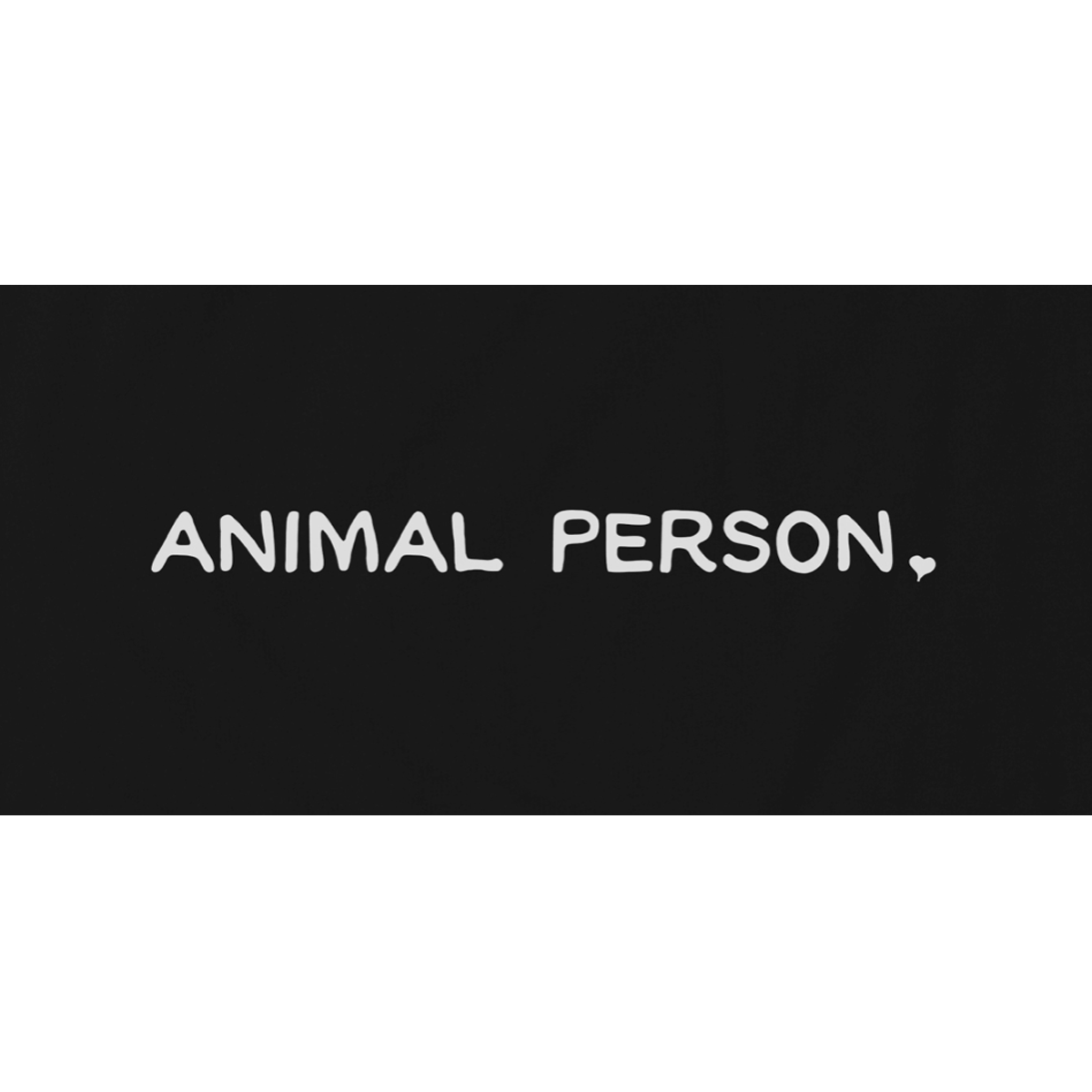 'Animal Person' Short Sleeve Tee