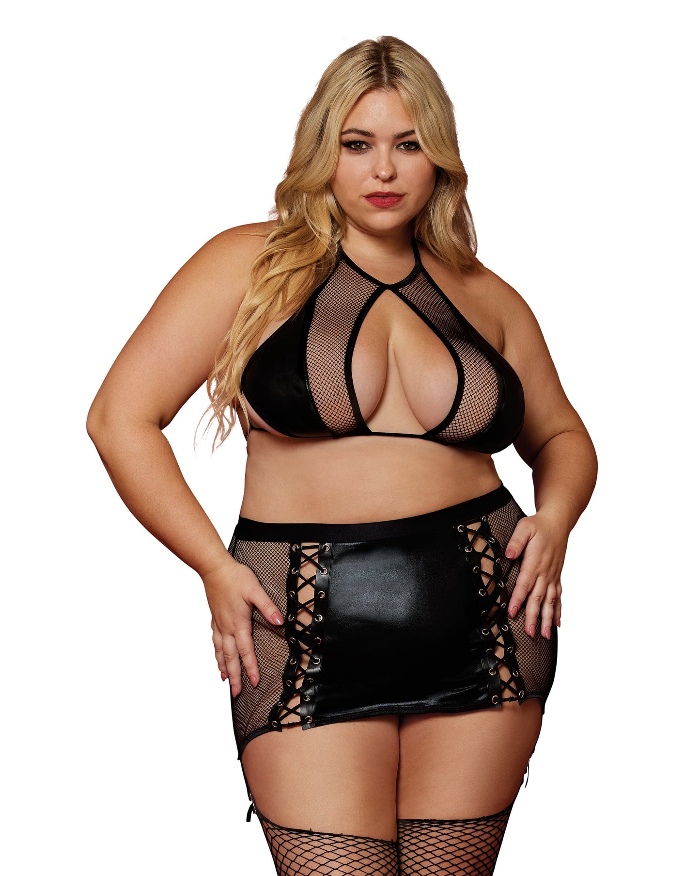 Caught Feelings Bralette & Backless Skirt