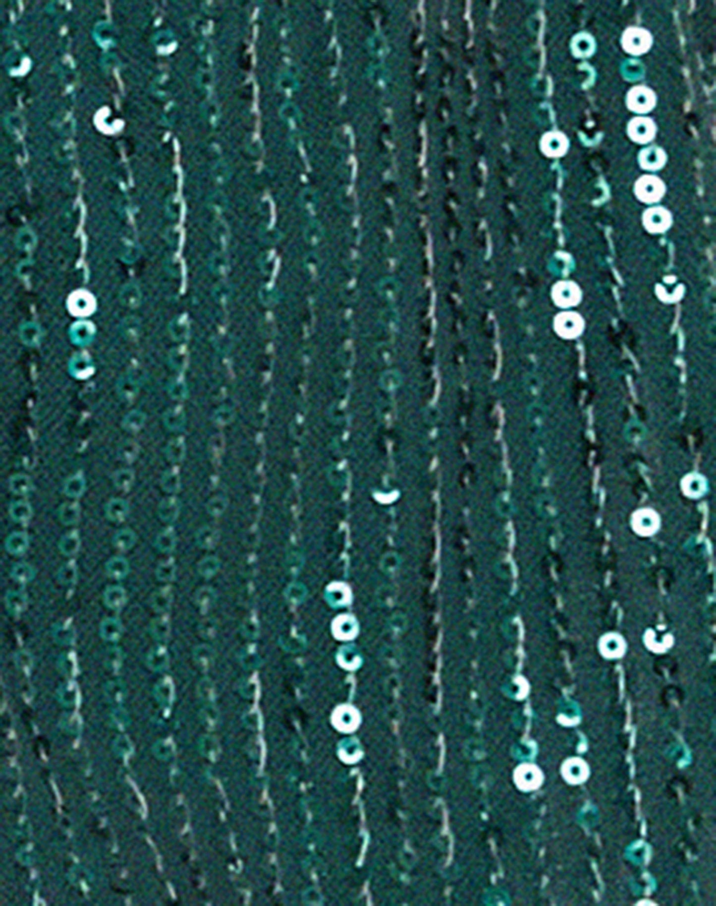 Runita Halter Top in Drape Sequin Forest Green