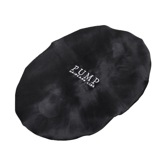 Pump Haircare Mulberry Silk Sleep Cap Black