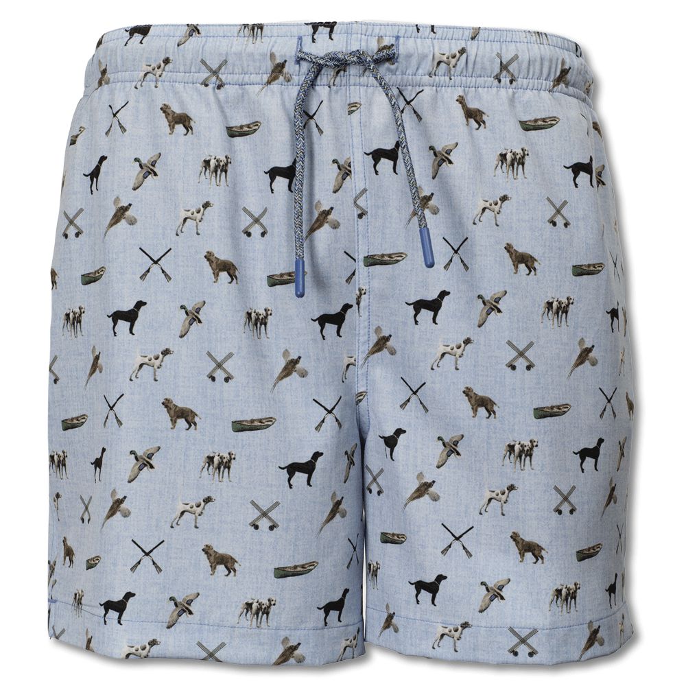 Kevin's Men's Sportsman Swim Trunks-Men's Clothing-Blue-S-Kevin's Fine Outdoor Gear & Apparel