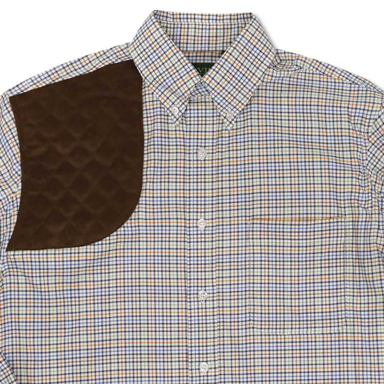 Kevin's Orange/Blue Performance Tattersall Left Hand Shooting Shirt