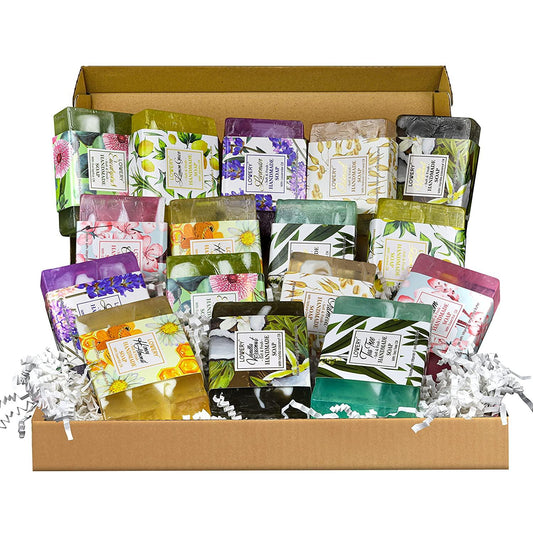 Handmade Soap Set - 8pc Variety Pack Bath Soap