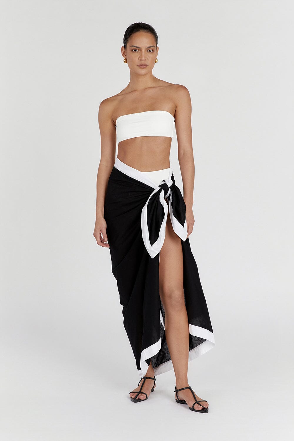 CALLIE OFF WHITE BANDEAU TOP Clothing DISSH Boutiques L OFF WHITE