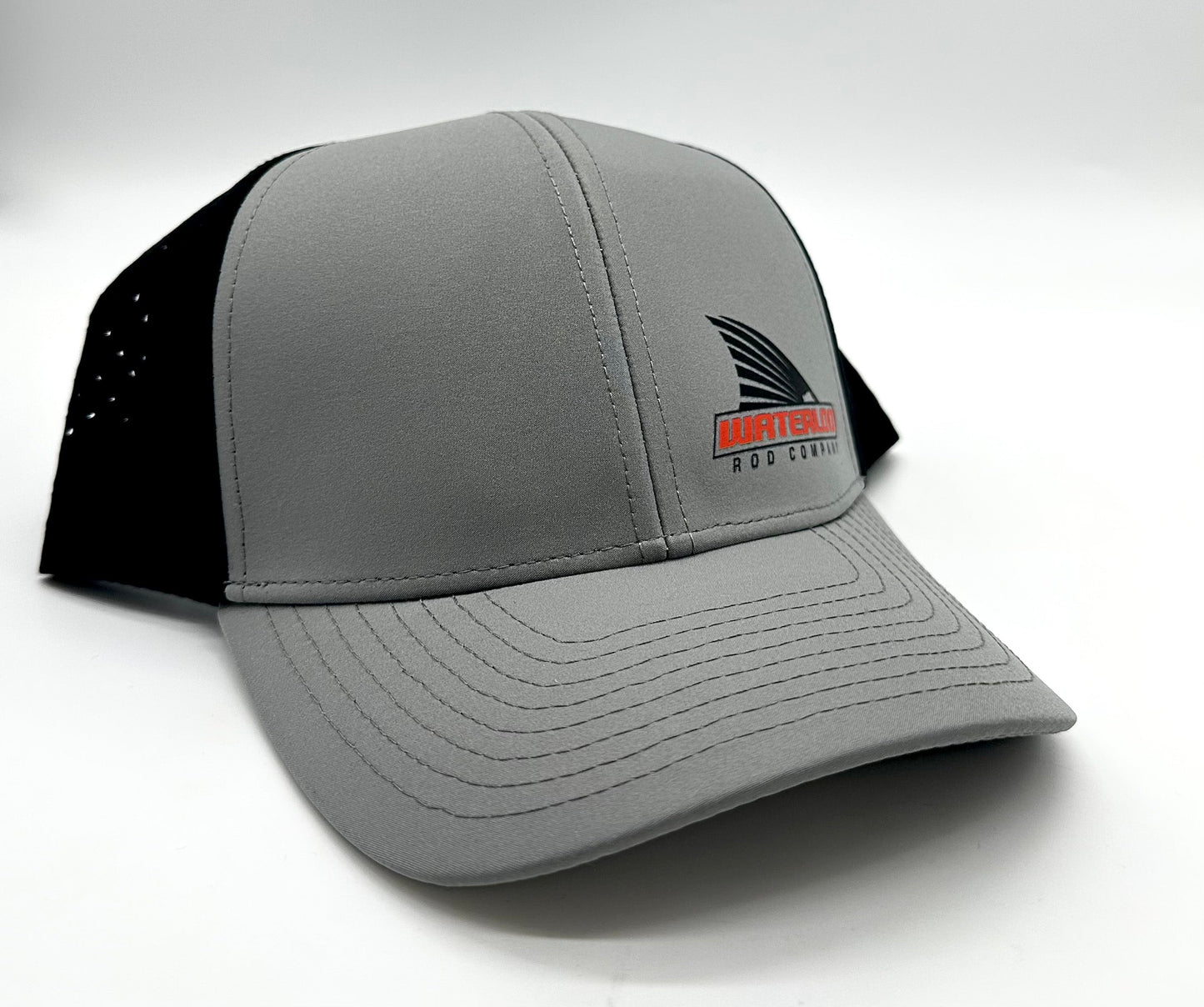 Waterloo Grey and Black Cap - Tails Up