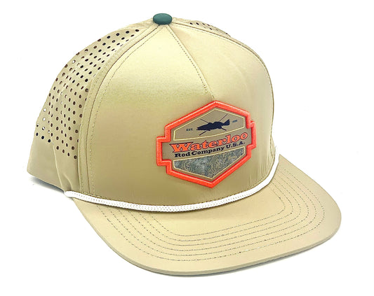Waterloo Staunch Taupe with White Rope - Topo Logo