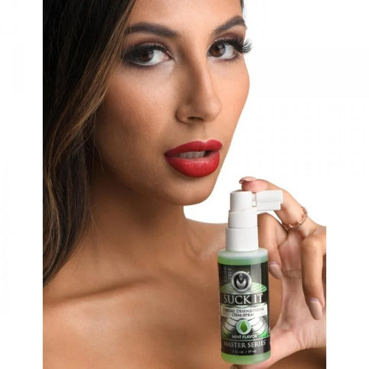 Master Series Suck It Deep Throat Spray Intimates Adult Boutique
