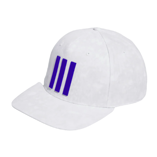 Adidas 3-Stripes Printed Tour Golf Hat - White