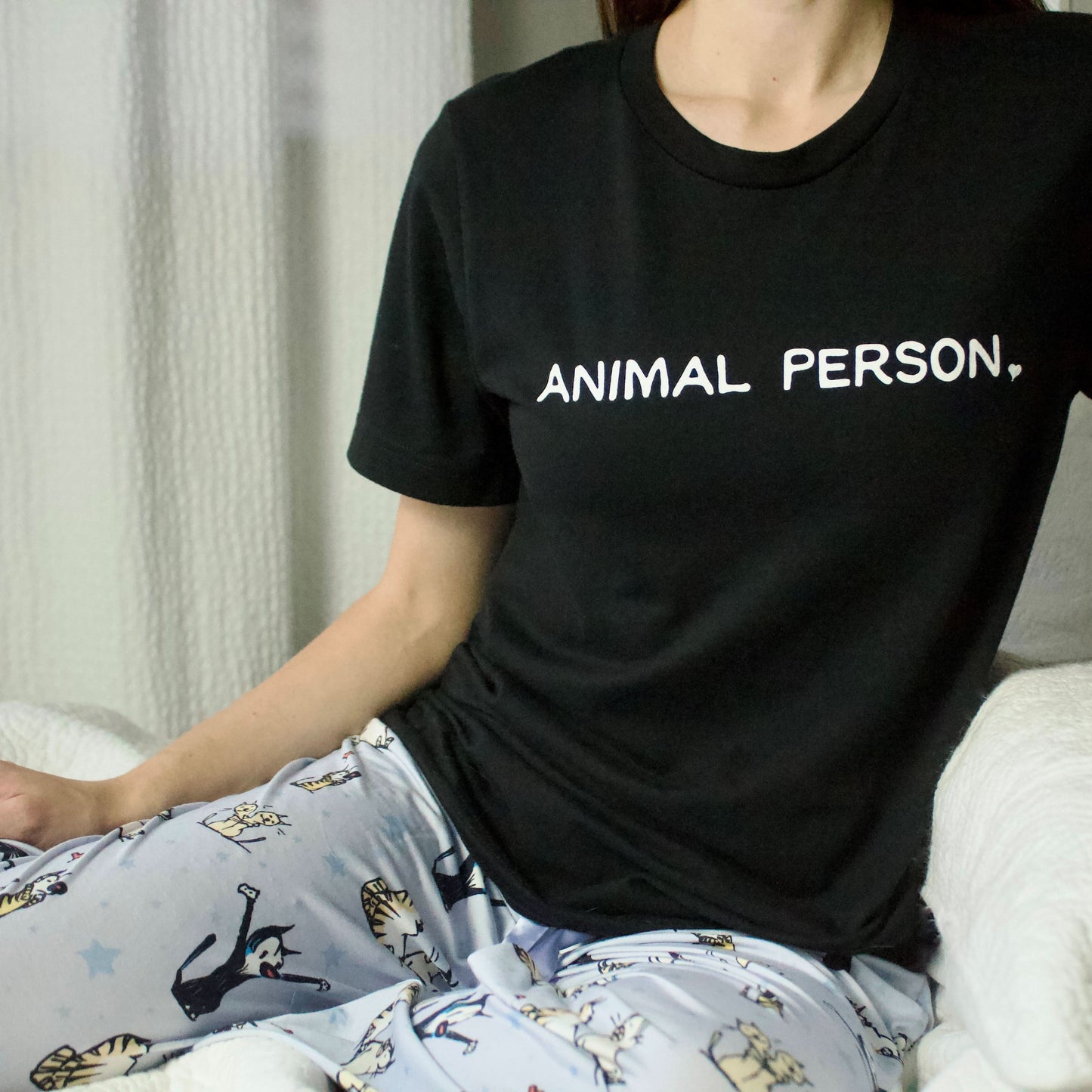 'Cat Person' Pajama Pants