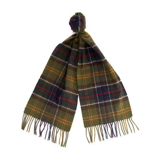 Barbour Merino Cashmere Tartan Scarf-WOMENS CLOTHING-CLASSIC-Kevin's Fine Outdoor Gear & Apparel