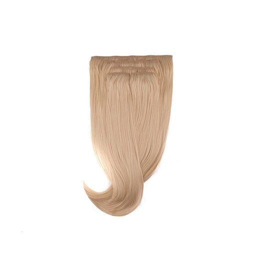 Amazing Hair Synthetic Clip-in 10 Light Caramel 5pc Set 22"