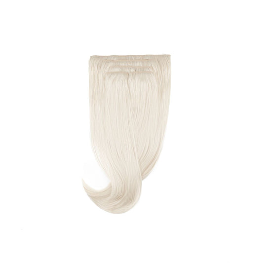 Amazing Hair Synthetic Clip-in 60A Platinum Blonde 5pc Set 22"