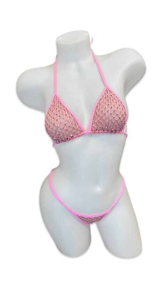 Crystal Bikini - Baby Pink