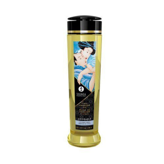 Erotic Massage Oil Coconut Thrills 8 Oz Intimates Adult Boutique