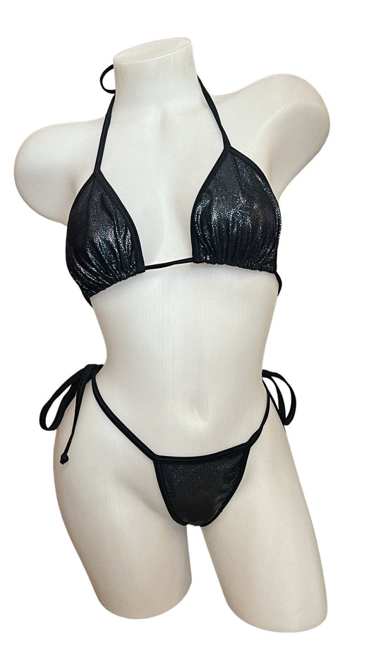 Hologram Bikini Set - Grey