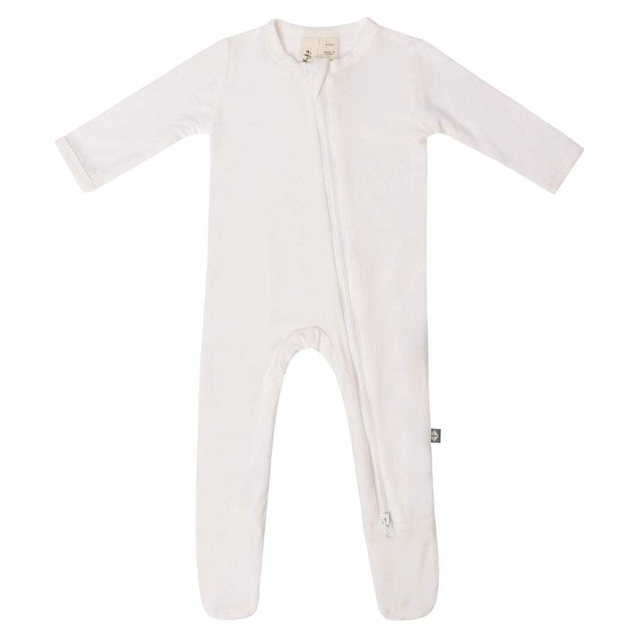 Zipper Footie in Cloud