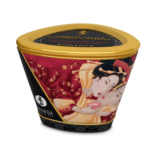 Massage Candle Sparkling Strawberry Wine Intimates Adult Boutique