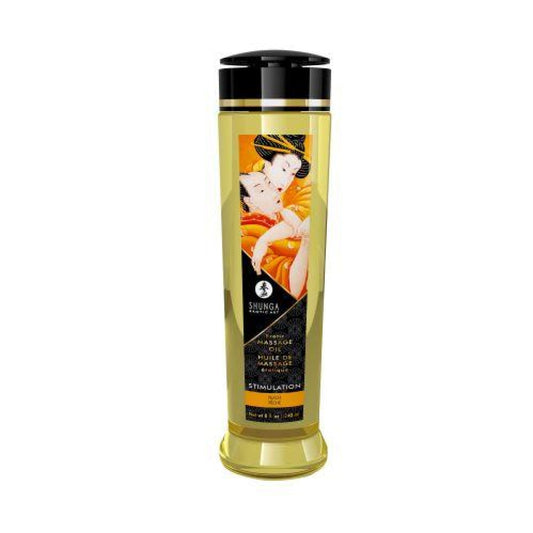 Massage Oil Stimulation Peach Intimates Adult Boutique
