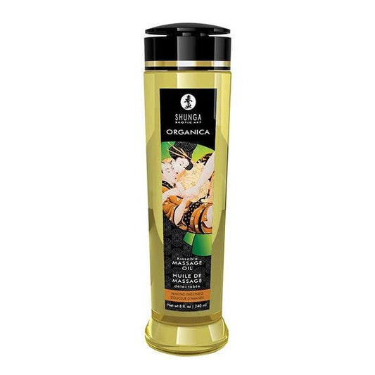 Organica Kissable Massage Oil Almond Sweetness Intimates Adult Boutique