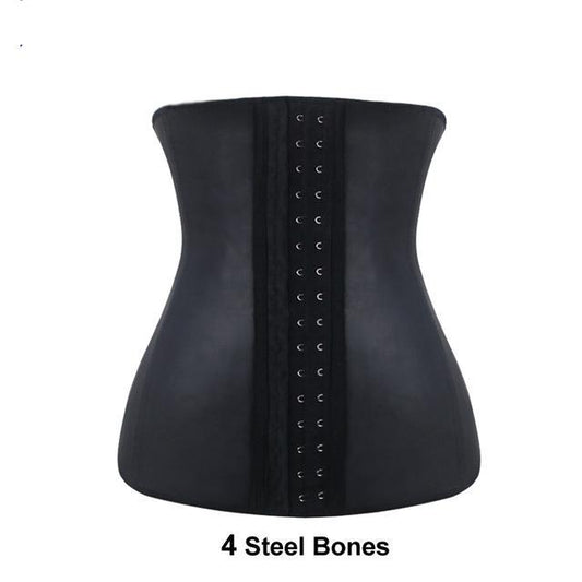 Shaper diva Shapers Waist Trainer Steel Bone Latex Waist Shaper Women Slimming Body Shaper Plus Size Shapewear - Flickdeal.co.nz