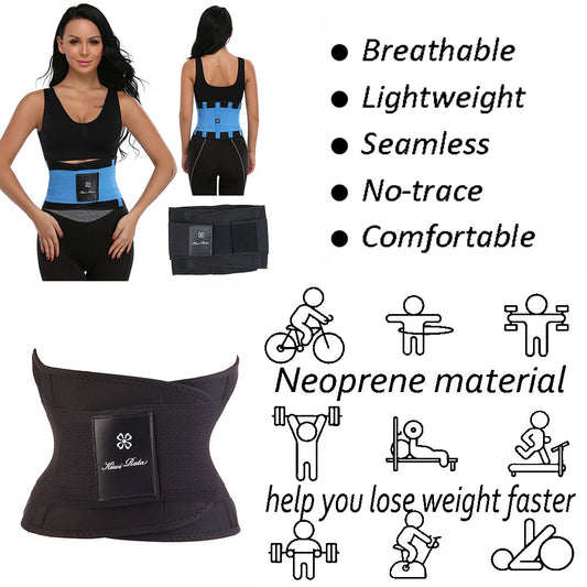 Shapewear Belt Corset Fitness Trimmer Slimming Wrap Neoprene Waist Body Shaper for Women