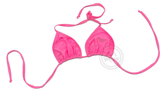 Tie Triangle Top - Pink